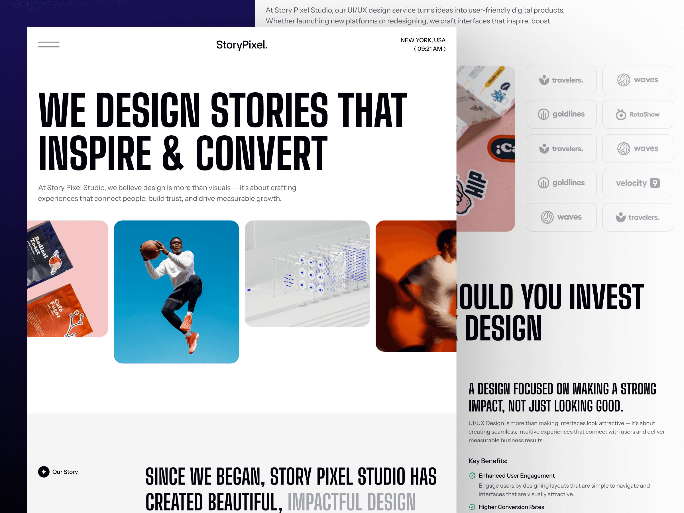 framer consulting template
