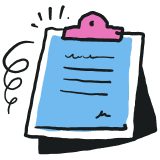files and folders _ clipboard, document, paper, page, file, files, archive, data, database 1