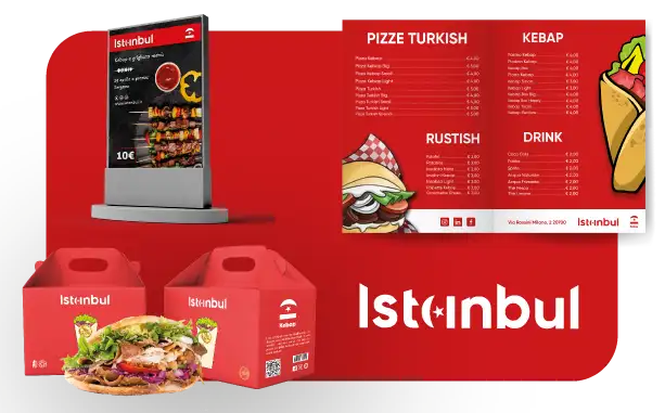 Menu ristorante grafica