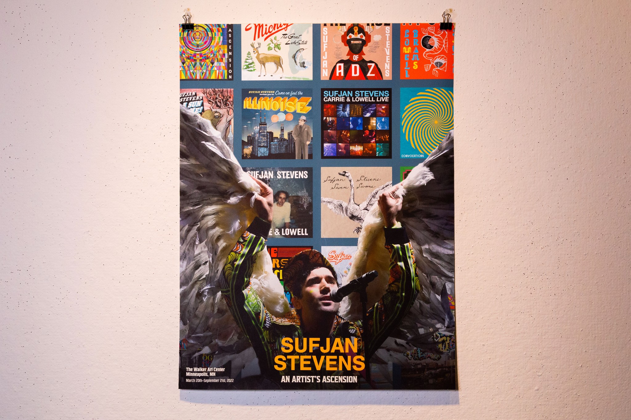 Sufjan Stevens exhibition poster