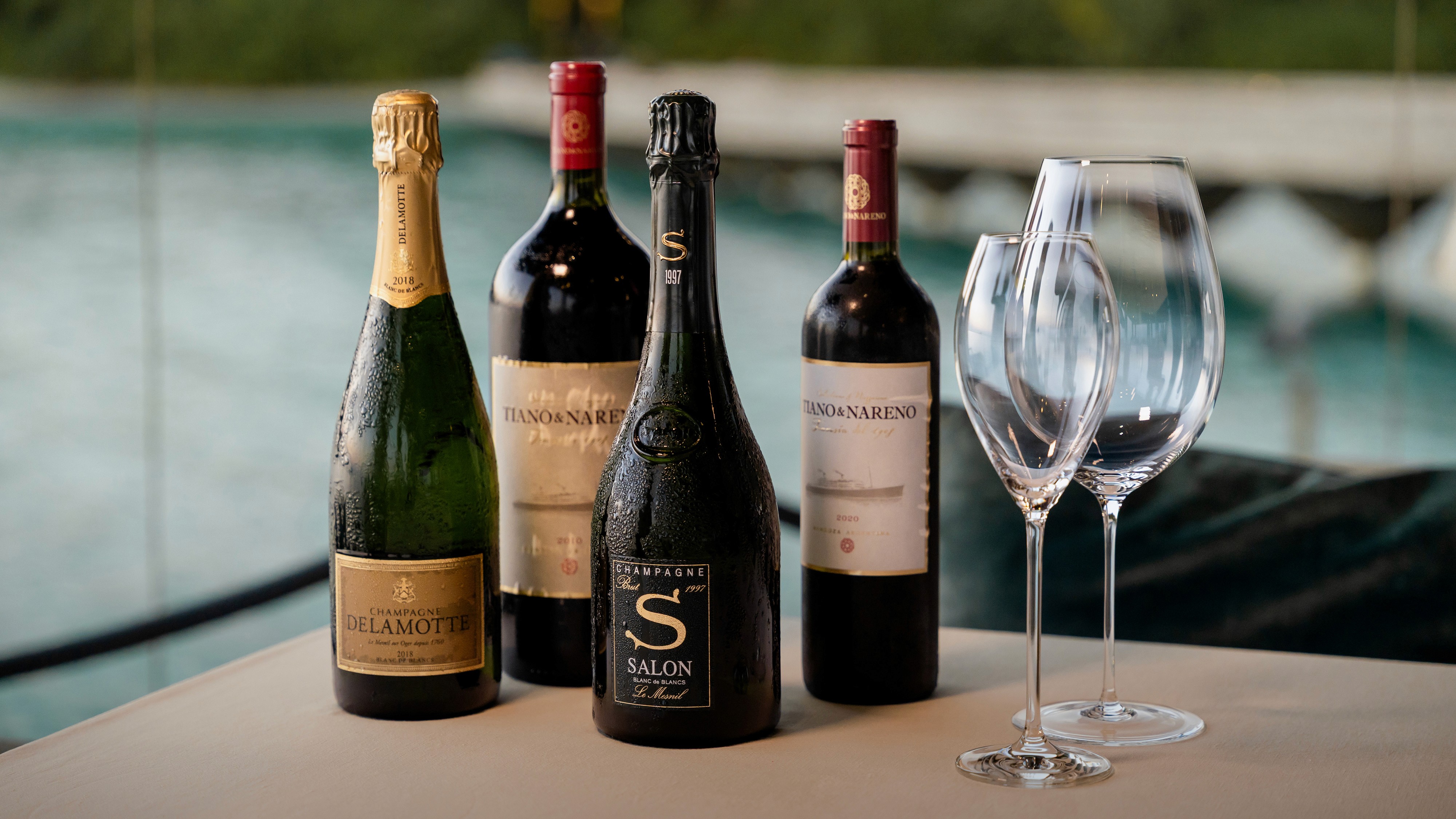 Delamotte Salon & Tiano Nareno Winemaker’s Dinner in Aragu