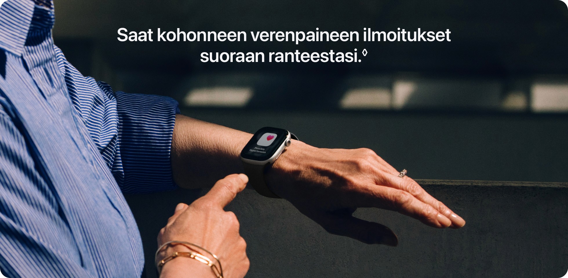 Apple Watch Verenpaineen seuranta