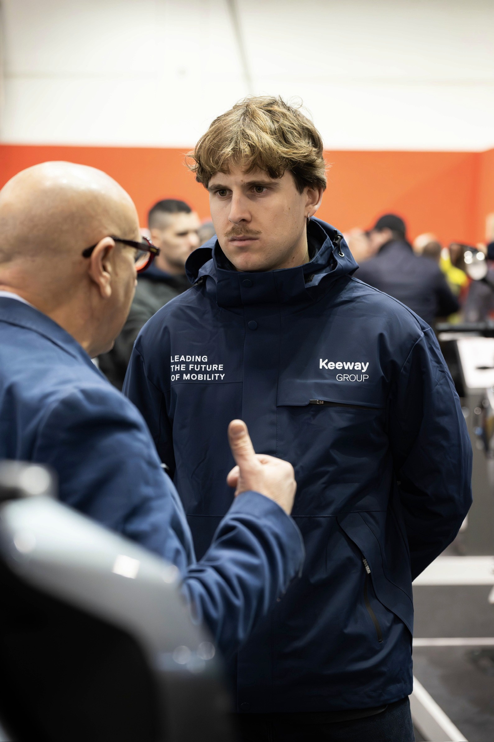 man posing in professional outfit