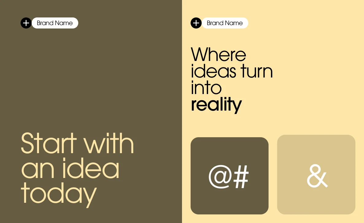 Creative visual, warm highlights