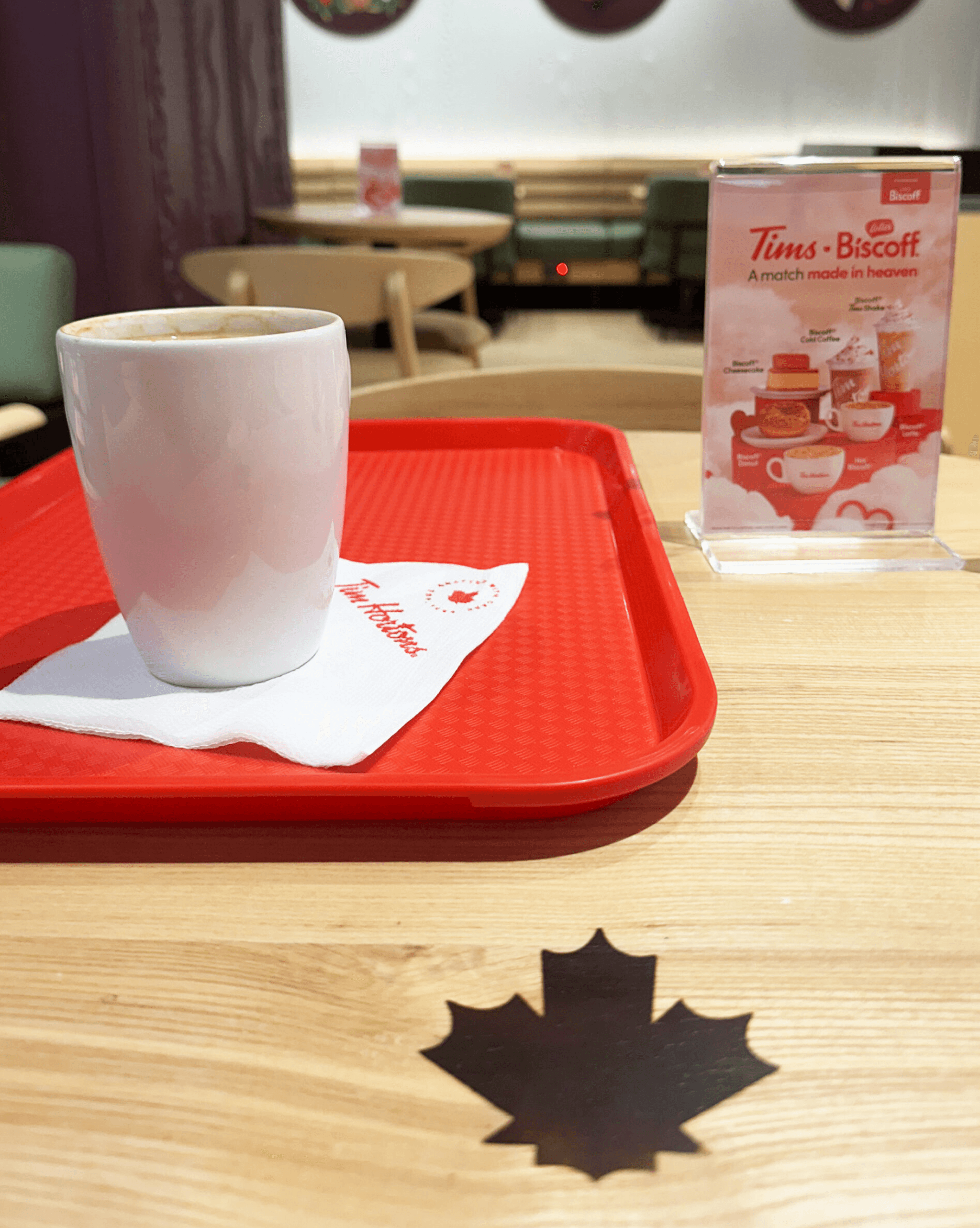 brand elements displayed for tim horton