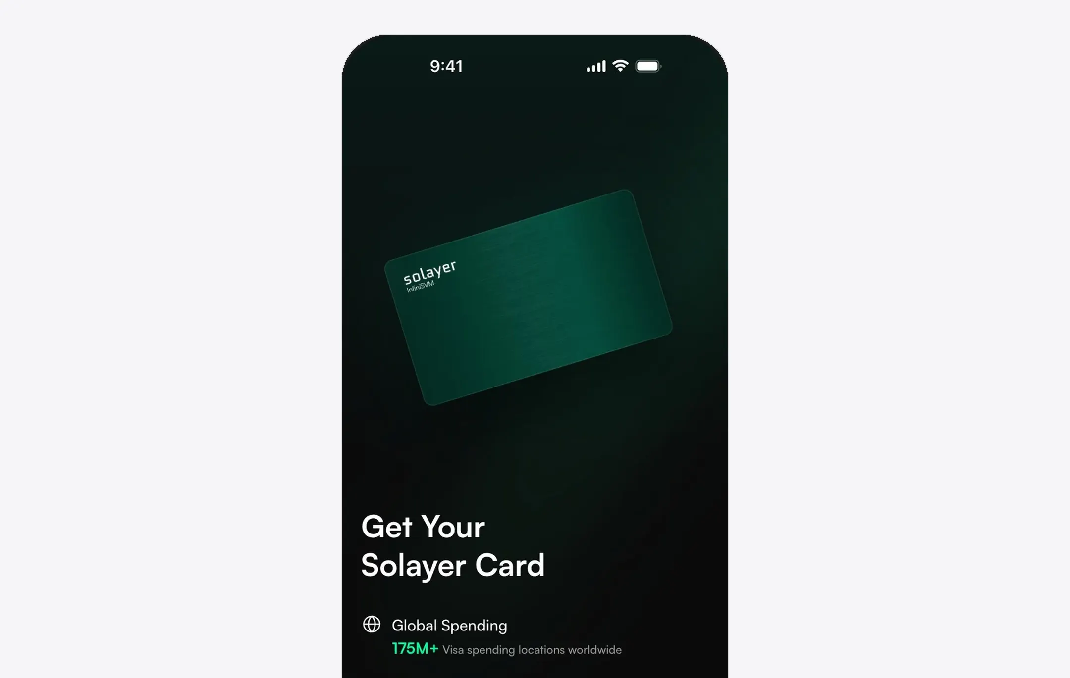 Screen recording of the Solayer Pay app on iPhone