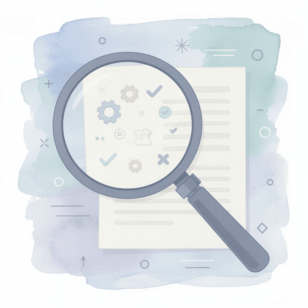 Scene of magnifying glass uncovering hidden cost drivers in AI agent pricing