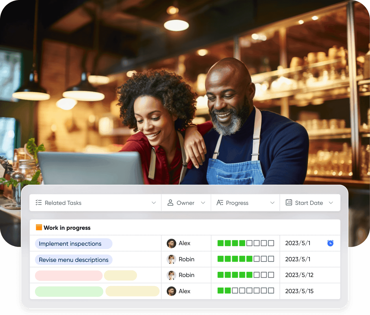Task management by Lark Base