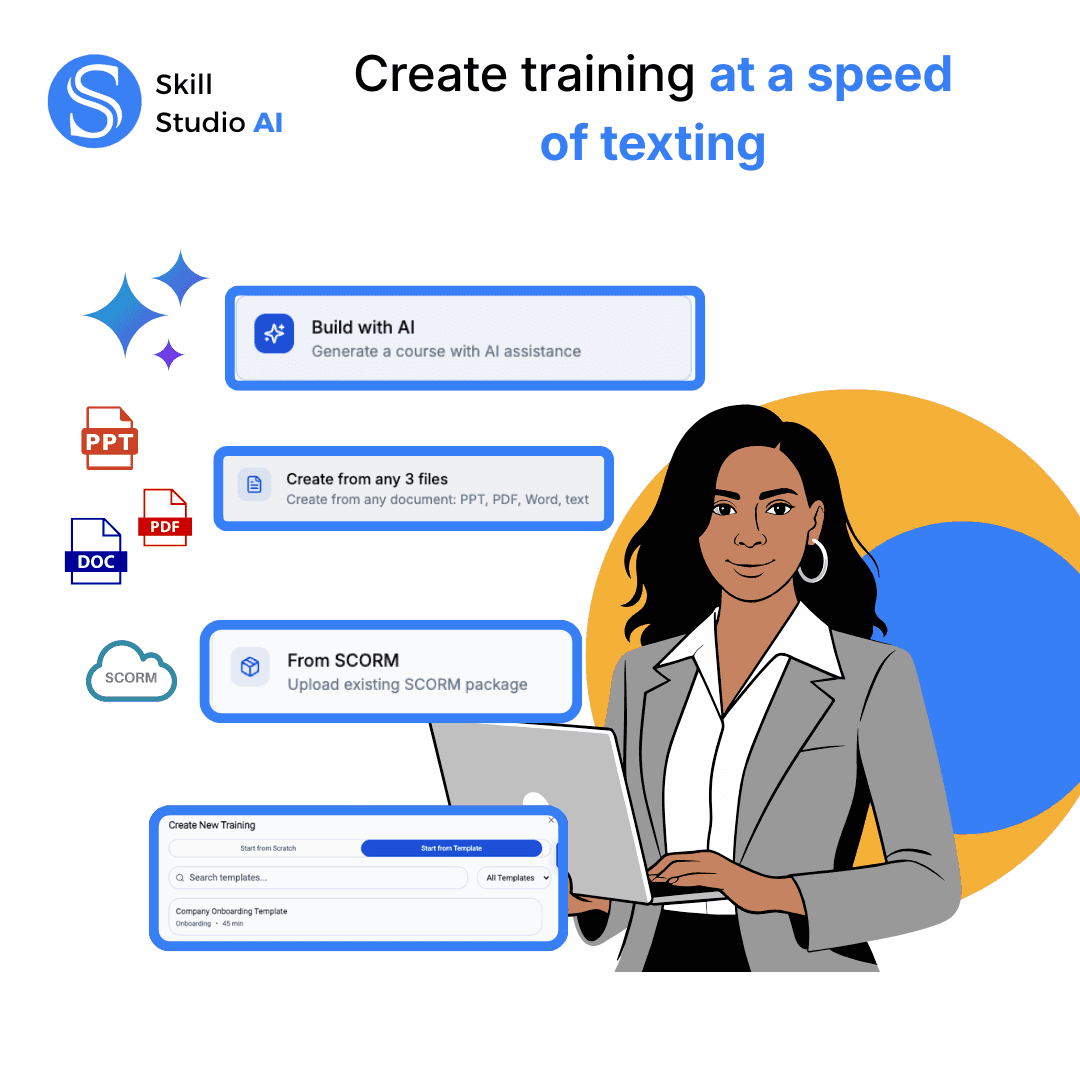 Two businessmen reviewing documents at a table.