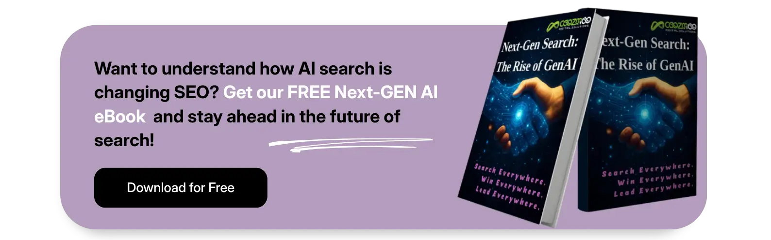 Free Next-Gen AI SEO eBook & The Rise of GenAI