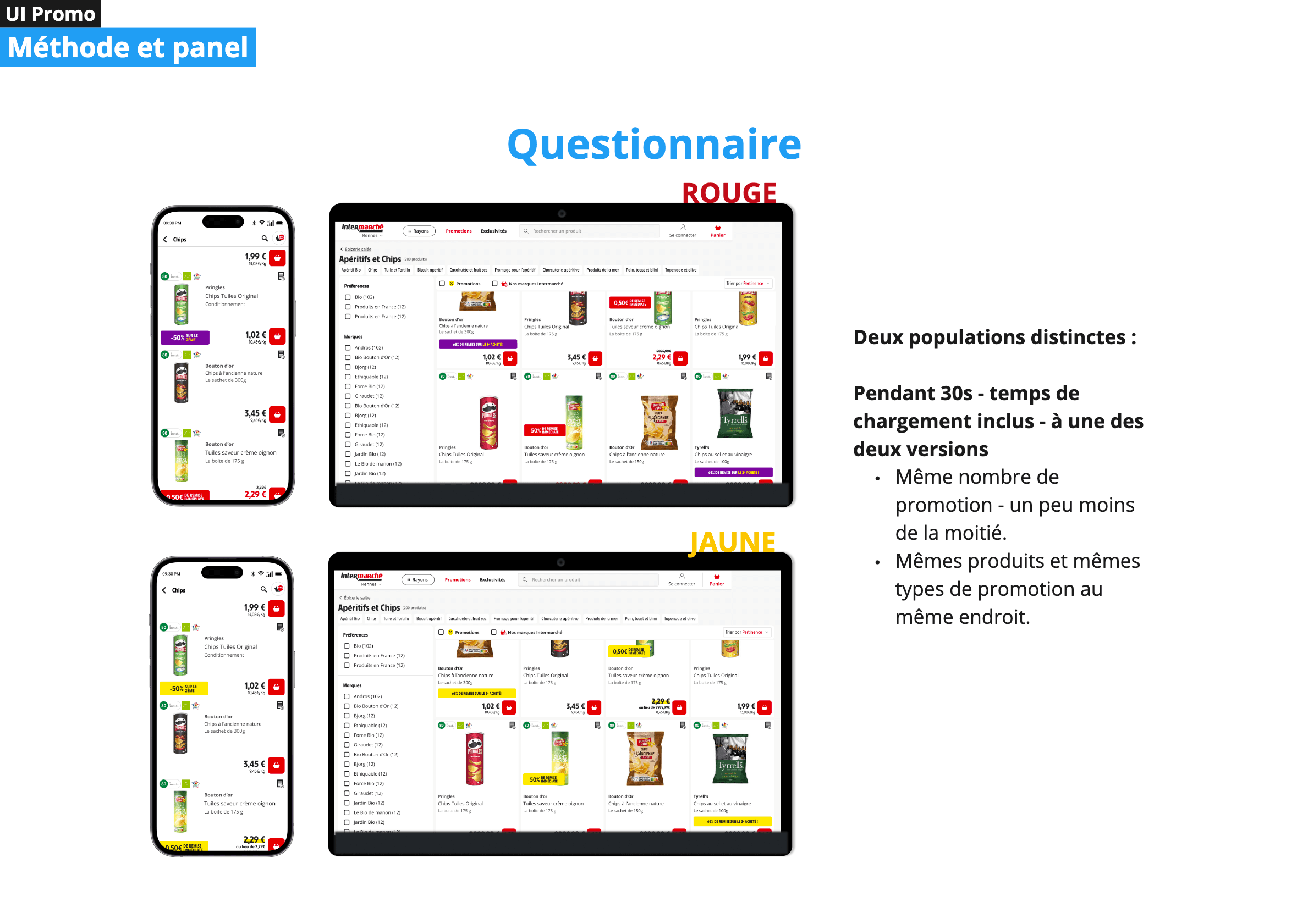 UX design: e-commerce website screens, product applications, tech.