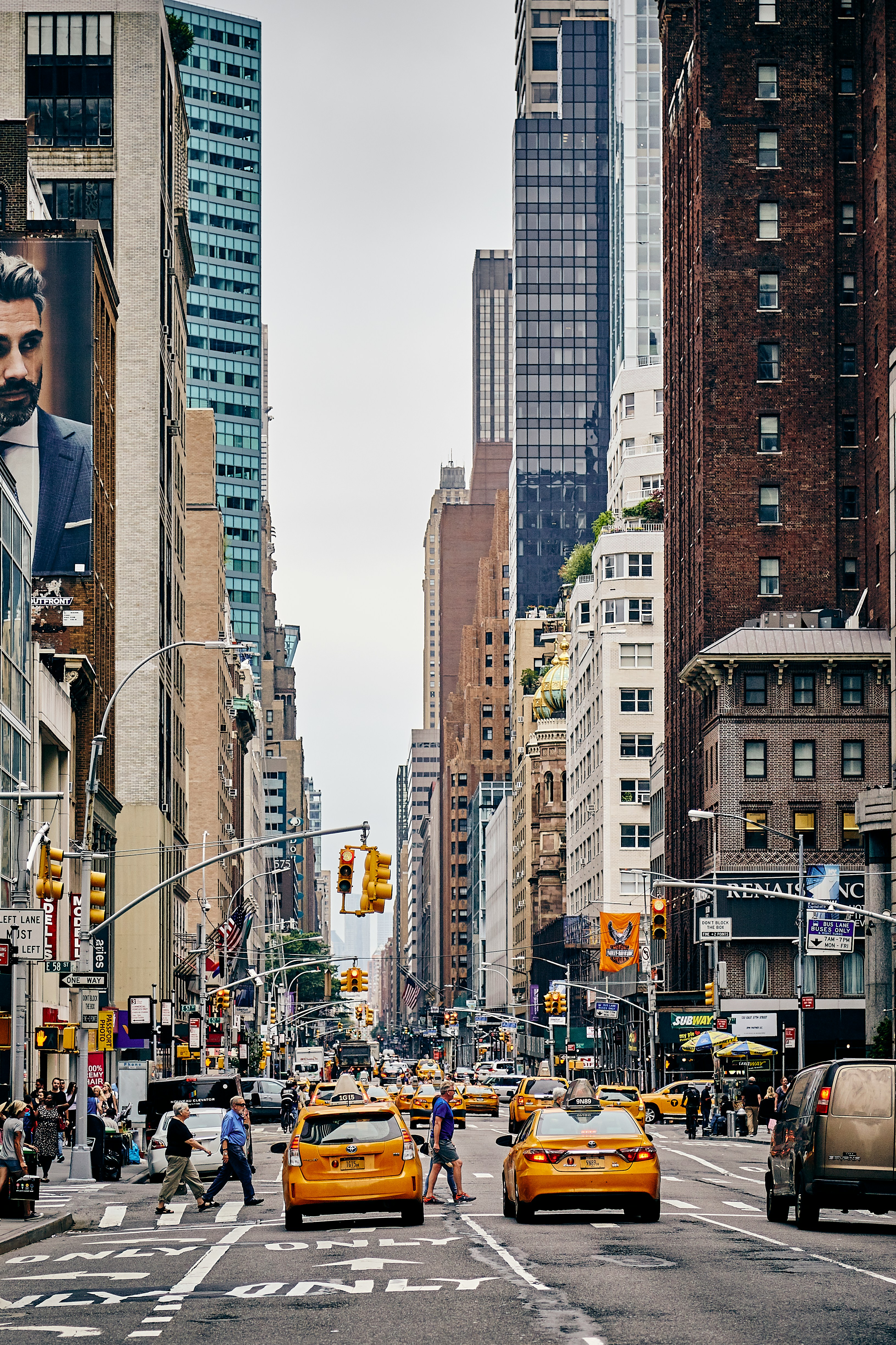 Taxis in NYC