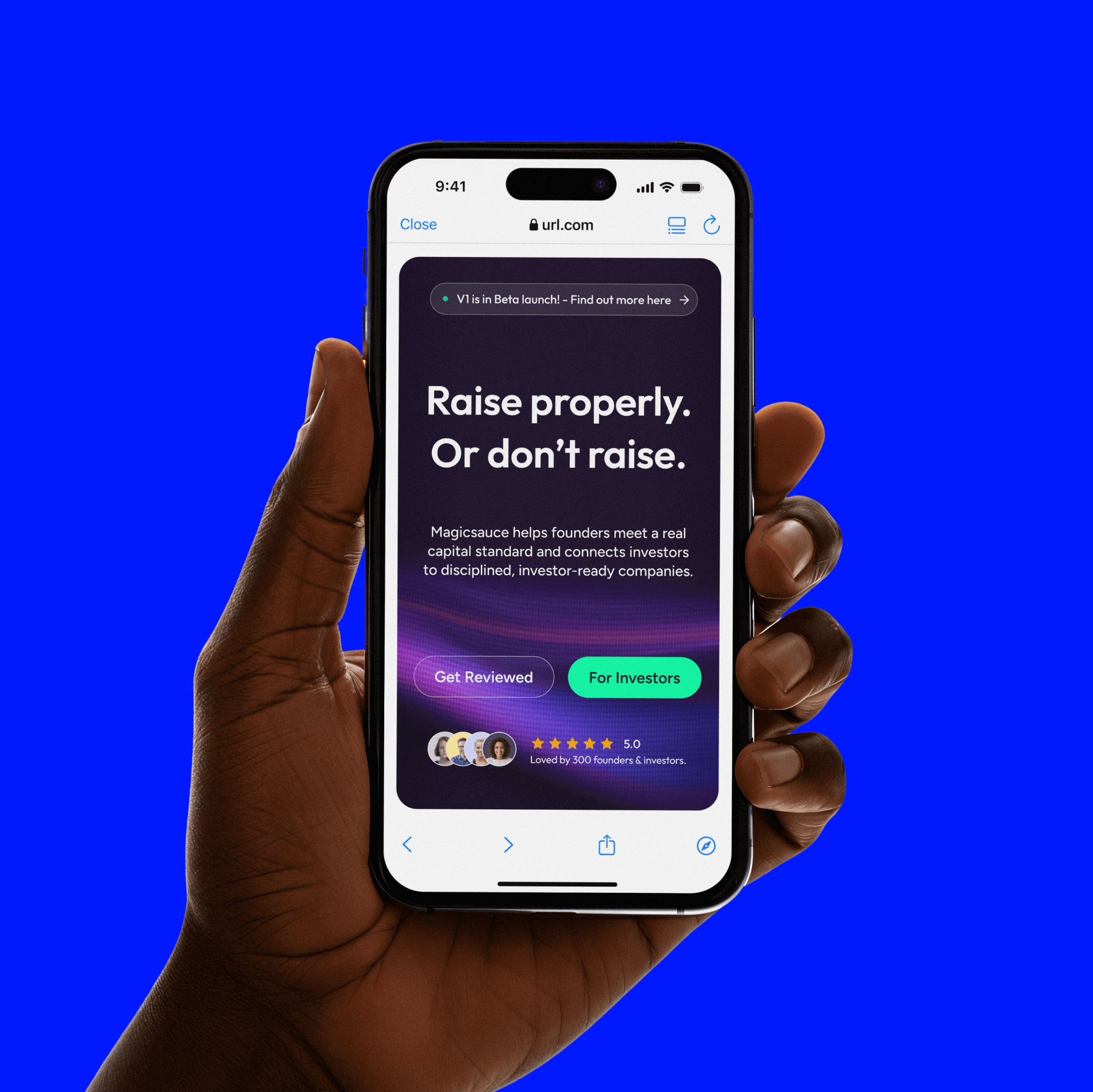 Magic Sauce product UI design