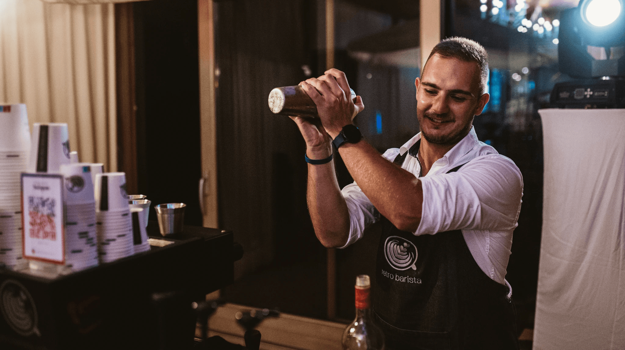 kava i svadba, espresso martini, barista na svadbi