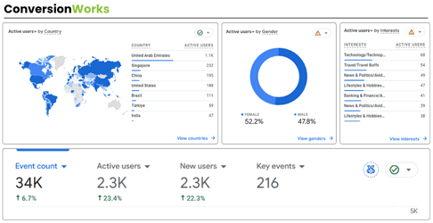 Coozmoo ConversionWorks for Behavioral Analytics & User Insights