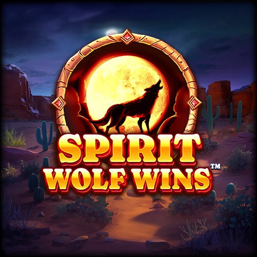 Spirit Wolf Wins - visuel officiel Blueprint Gaming