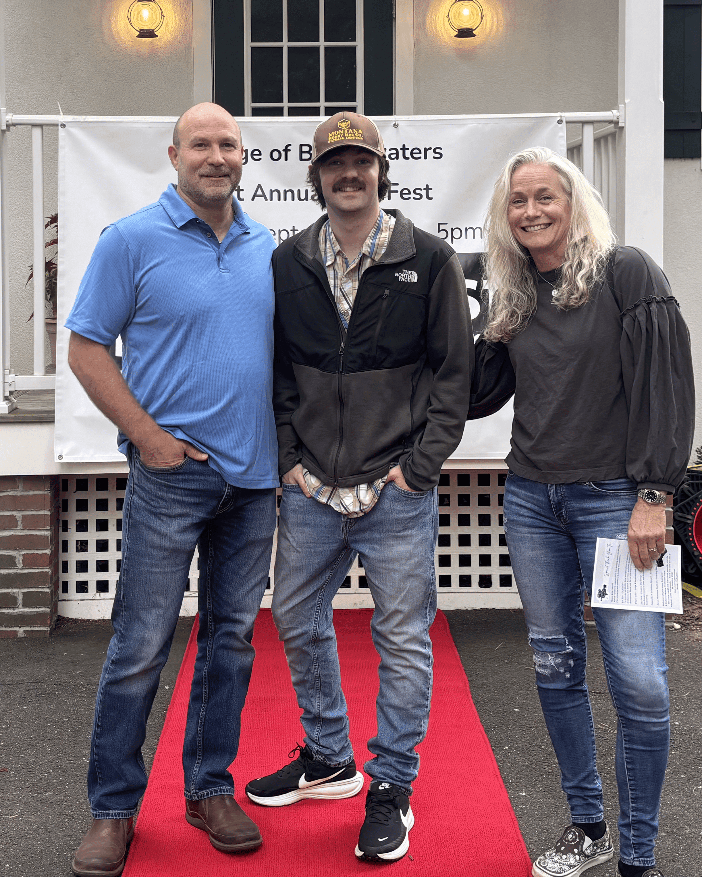 Brightwaters & Beyond Film. Animator Andrew Wolf and Parents