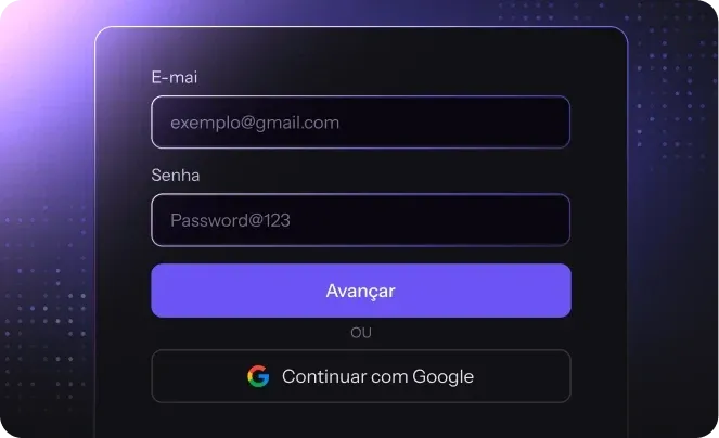 Interface de um sistema desenvolvido no Skip