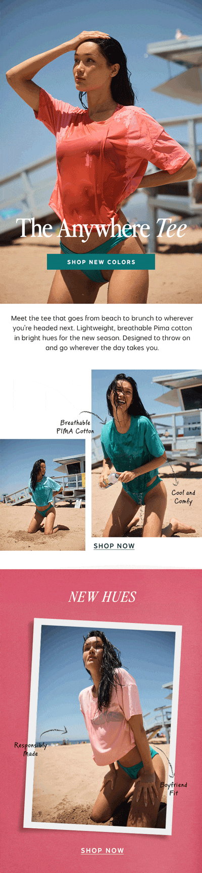 Summer Pima Tees Design