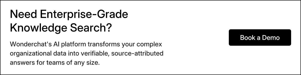 Need Enterprise-Grade Knowledge Search?