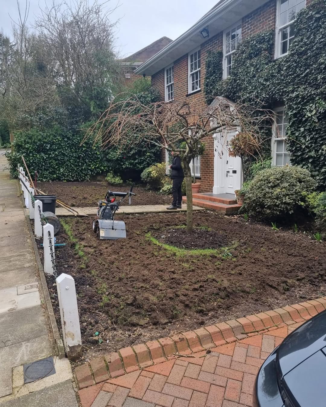 Project 4 before landscaping