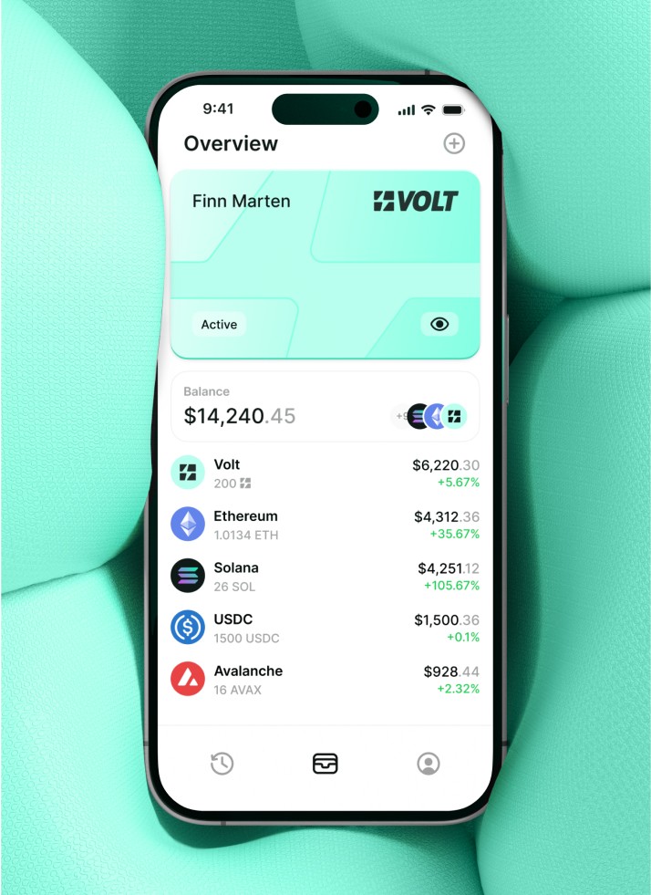 Volt Mobile Crypto App