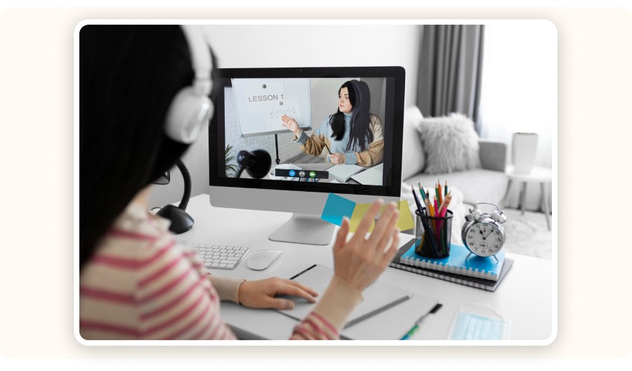 online learning student