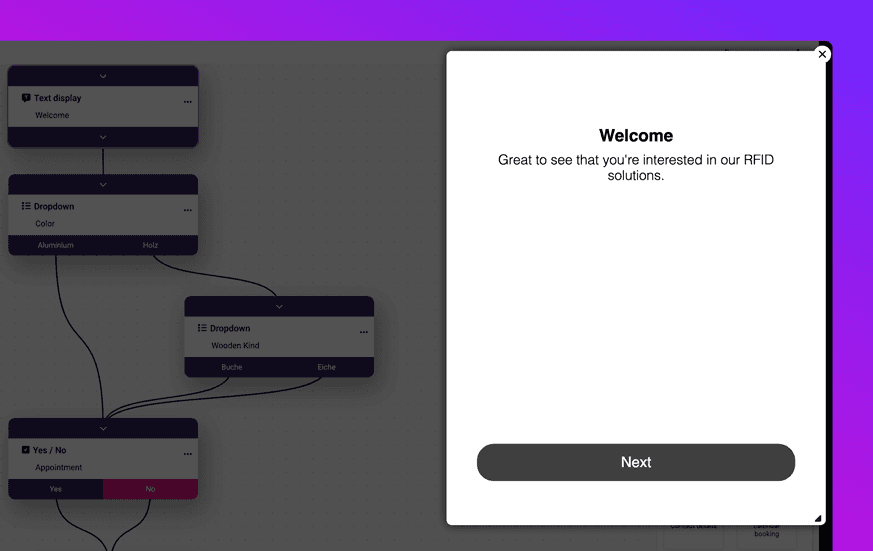 CRM System with Flow Forms