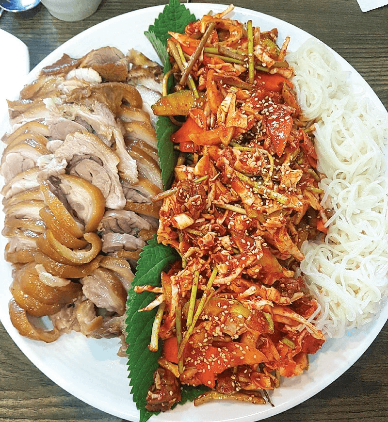 골뱅이무침맛집레시피전수