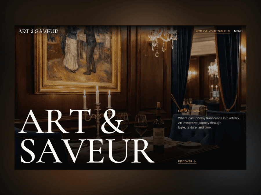 ART & SAVEUR