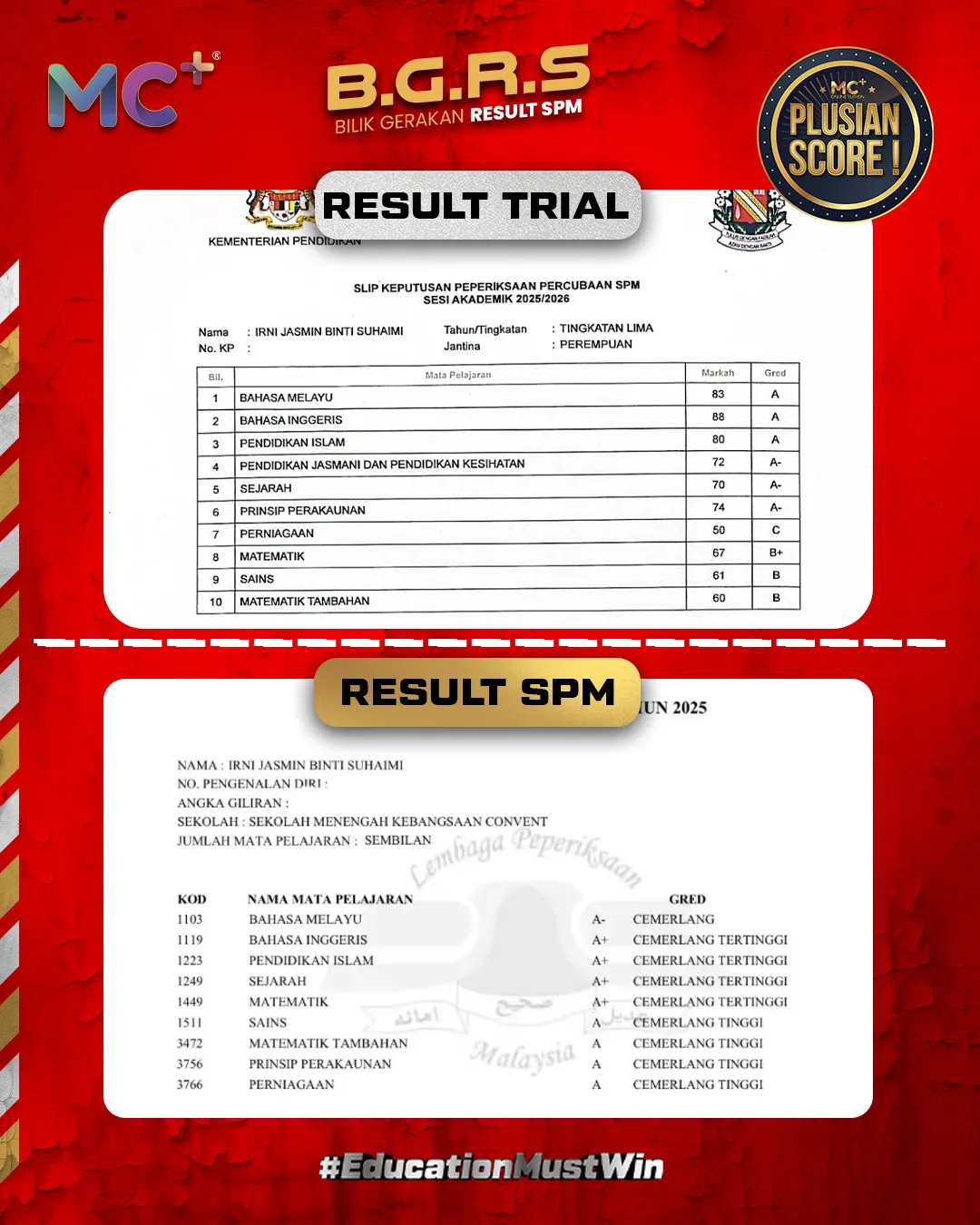 Testimoni Plusian 8