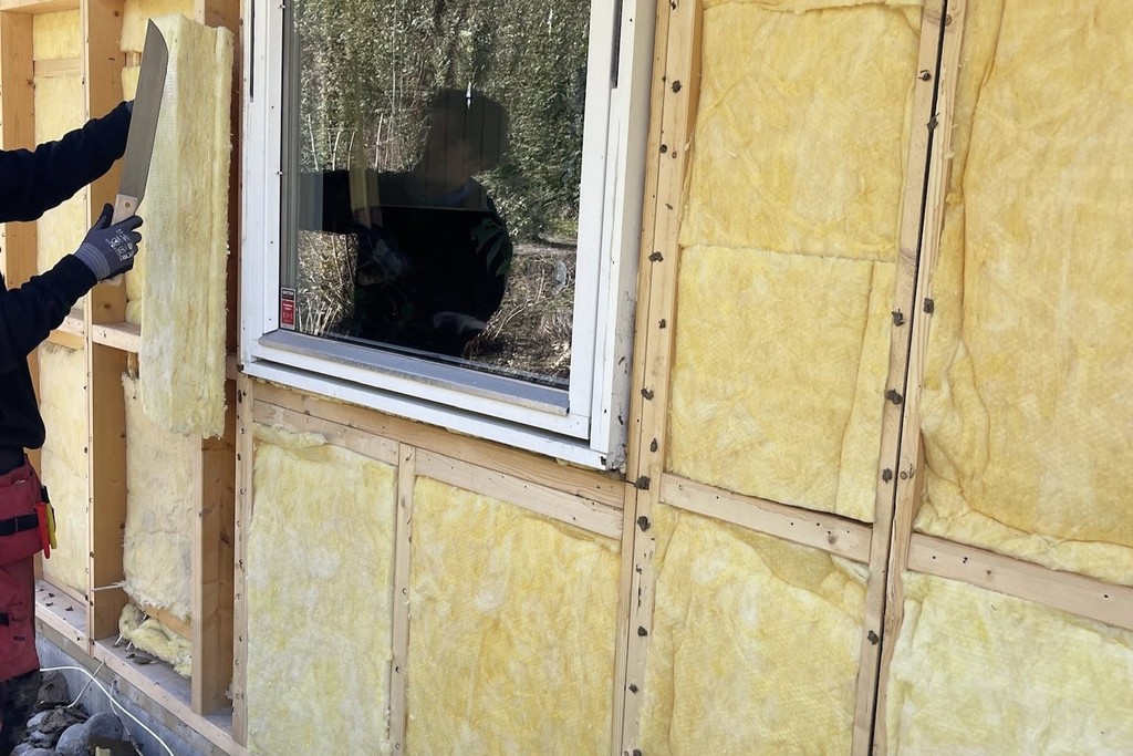 Etterisolering av boligfasade, energieffektiv løsning