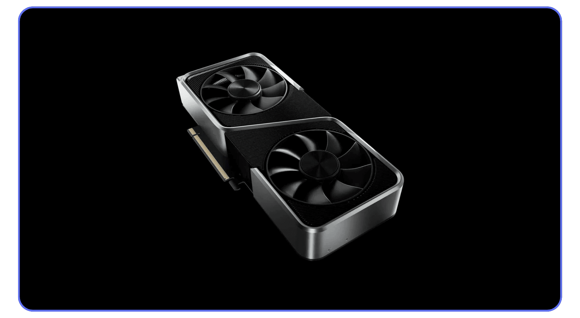 Affordable Nvidia RTX 3050 graphics card suitable for beginner editors