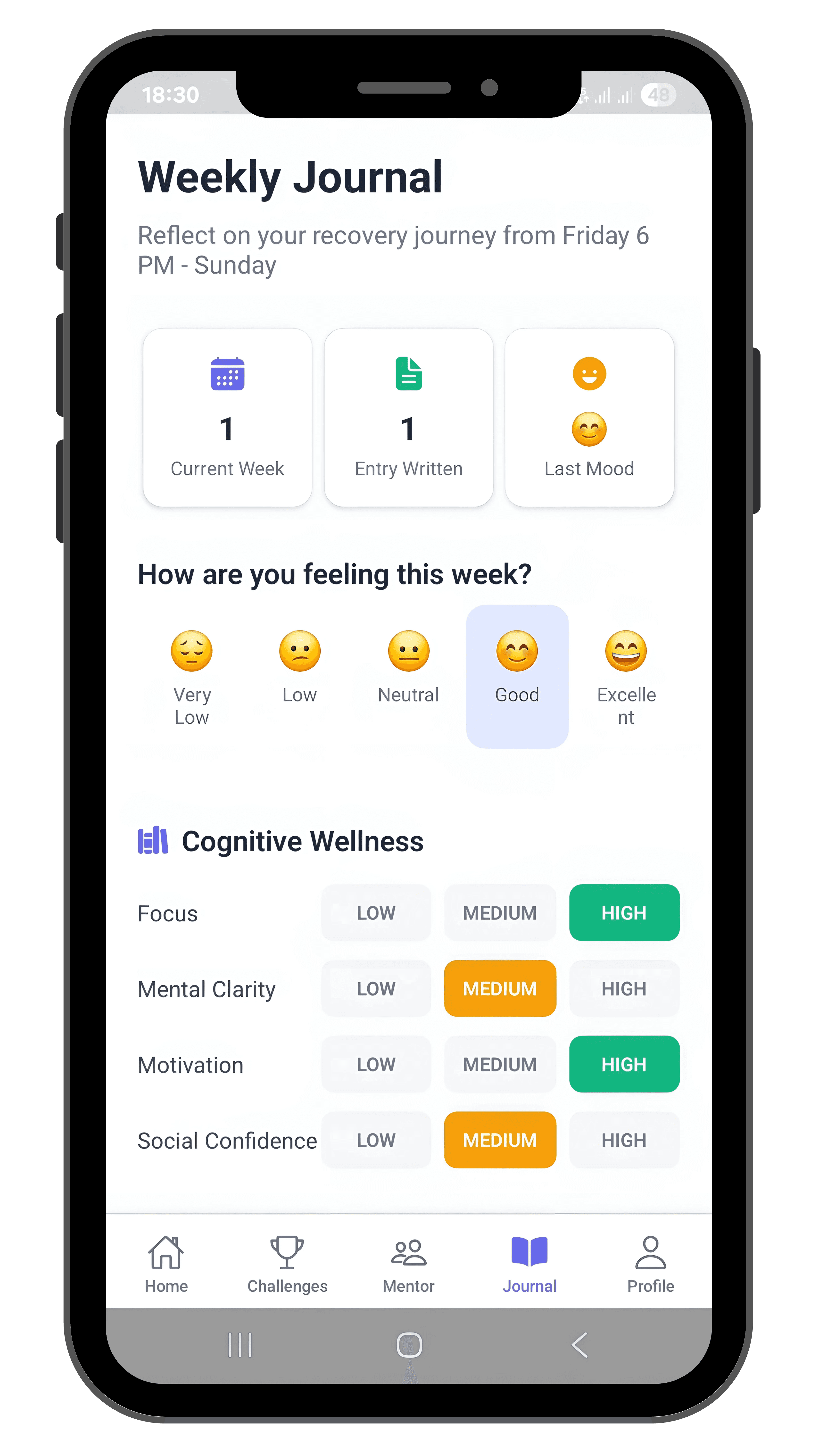 Mobile UI