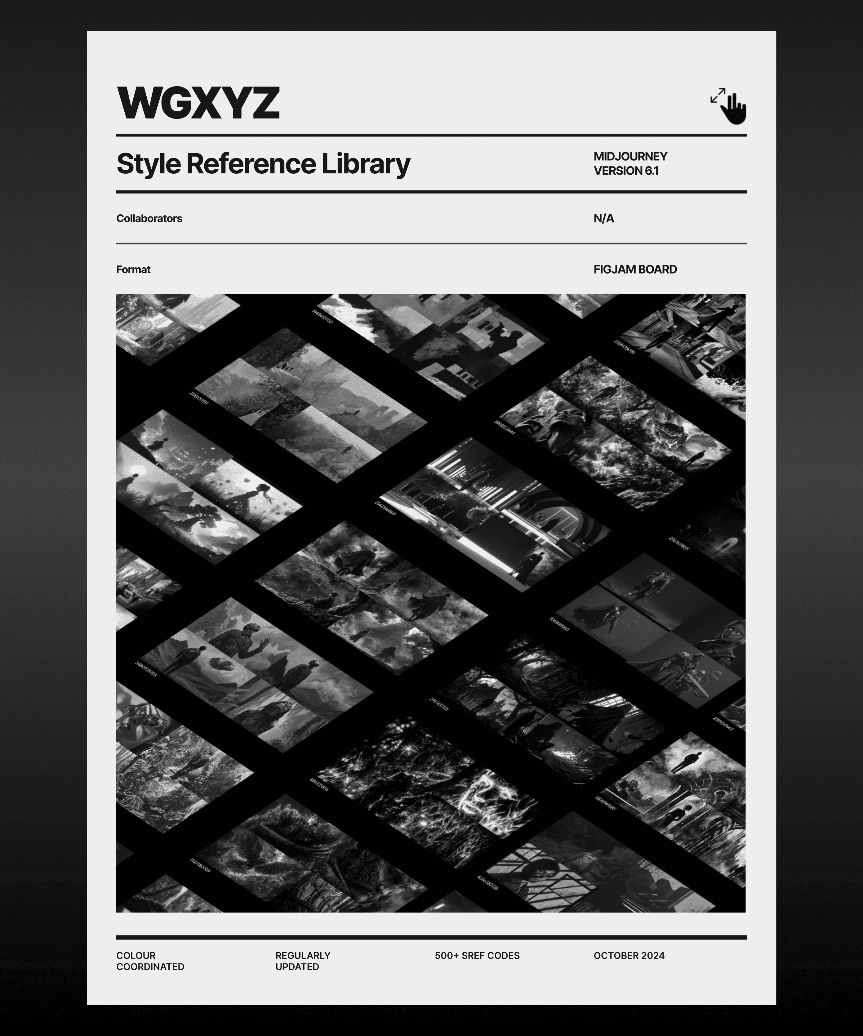 WGXYZ Midjourney Sref Library 