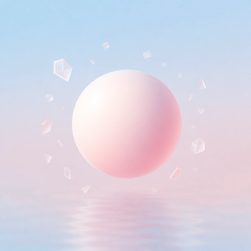Abstract sphere representing focused capability