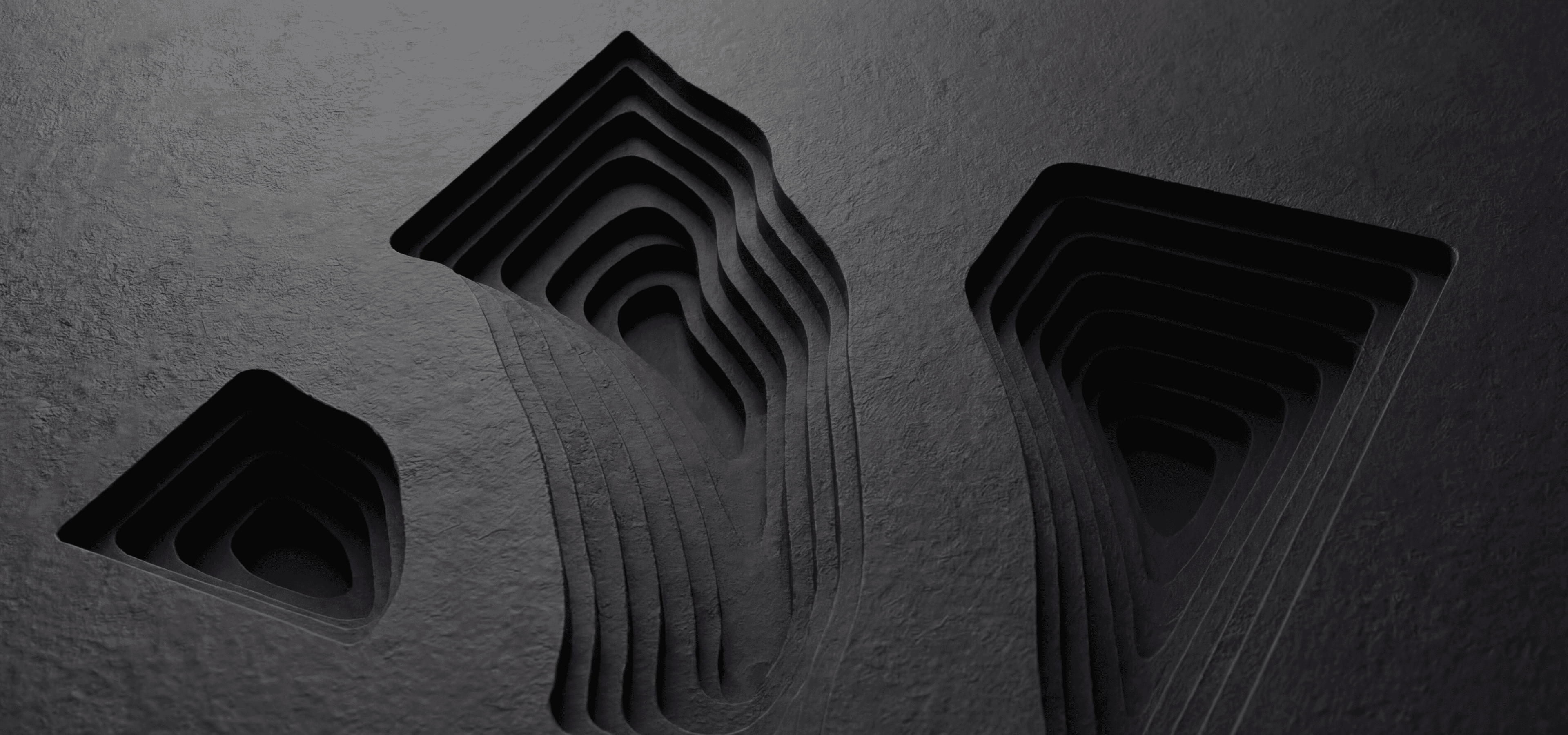 a view of a mountain range with trees in the foreground