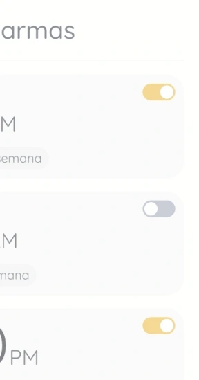 Diseño de interfaz app Better Self, ejemplo de UX research por Víctor Camacho