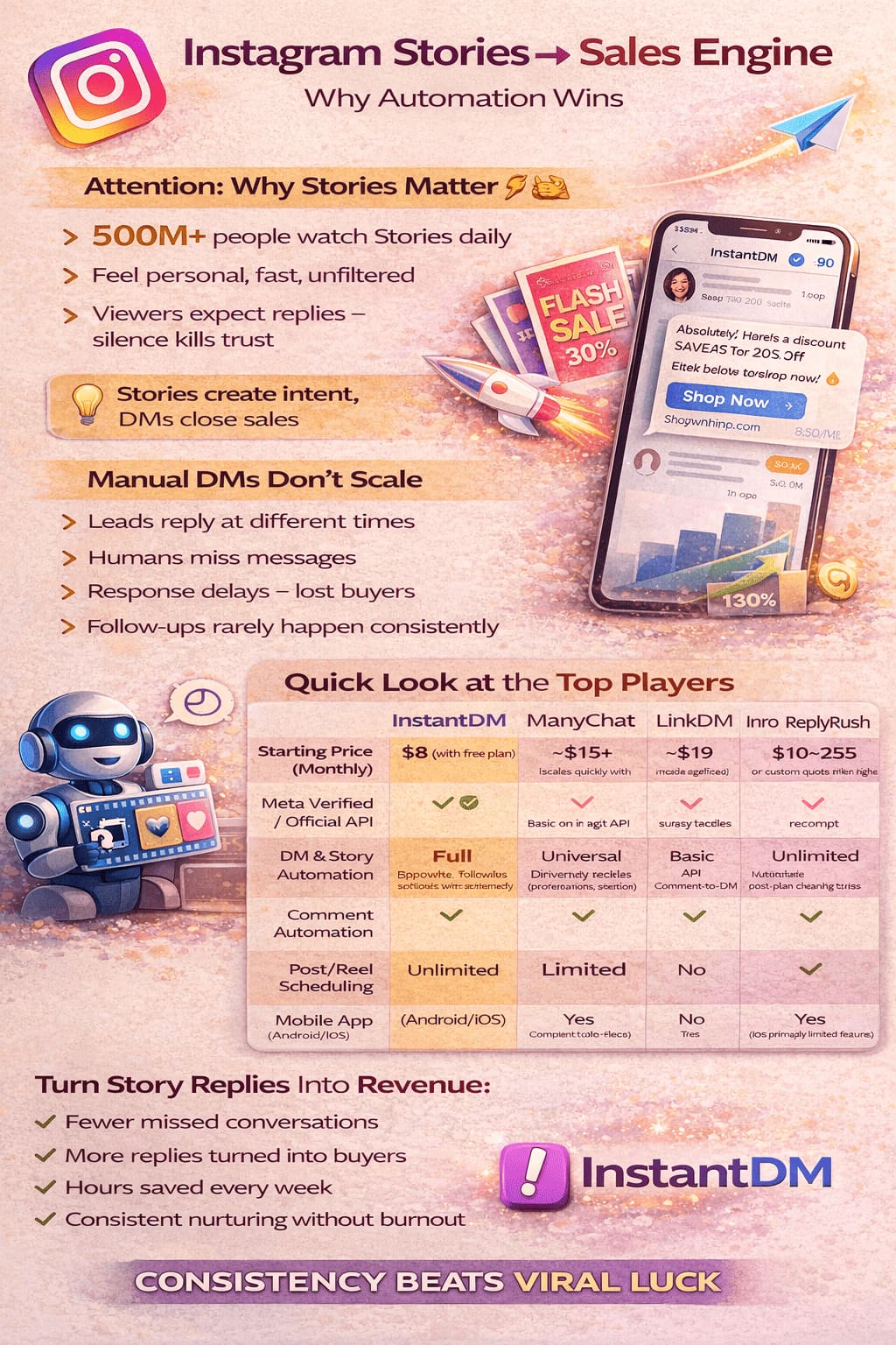 Best Instagram Story Automation Tool for Increasing Sales