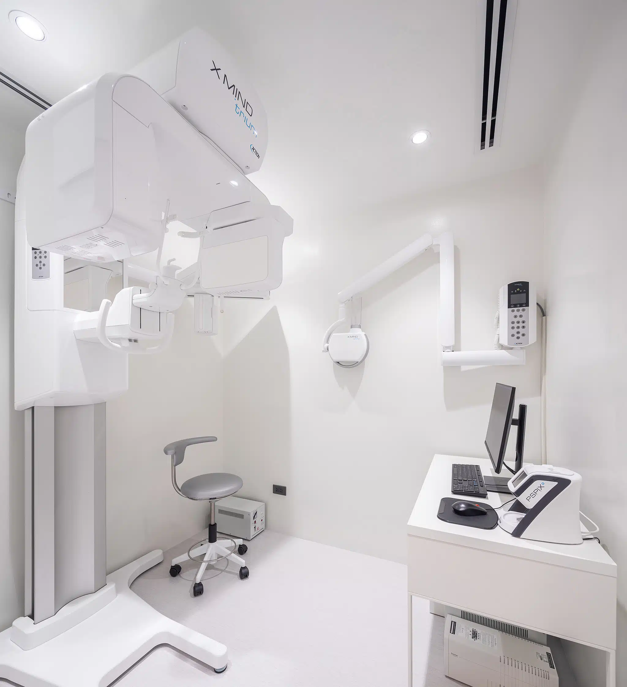 Panoramic dental X-ray room at COSDENT Siam Square One
