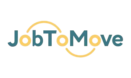Logo de “JobToMove”, un site internet spécialisé dans le recrutement de métiers manuels.