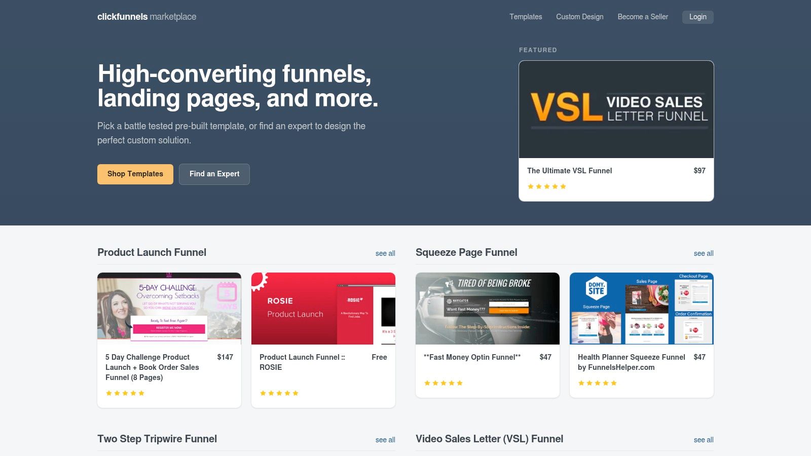 ClickFunnels Marketplace