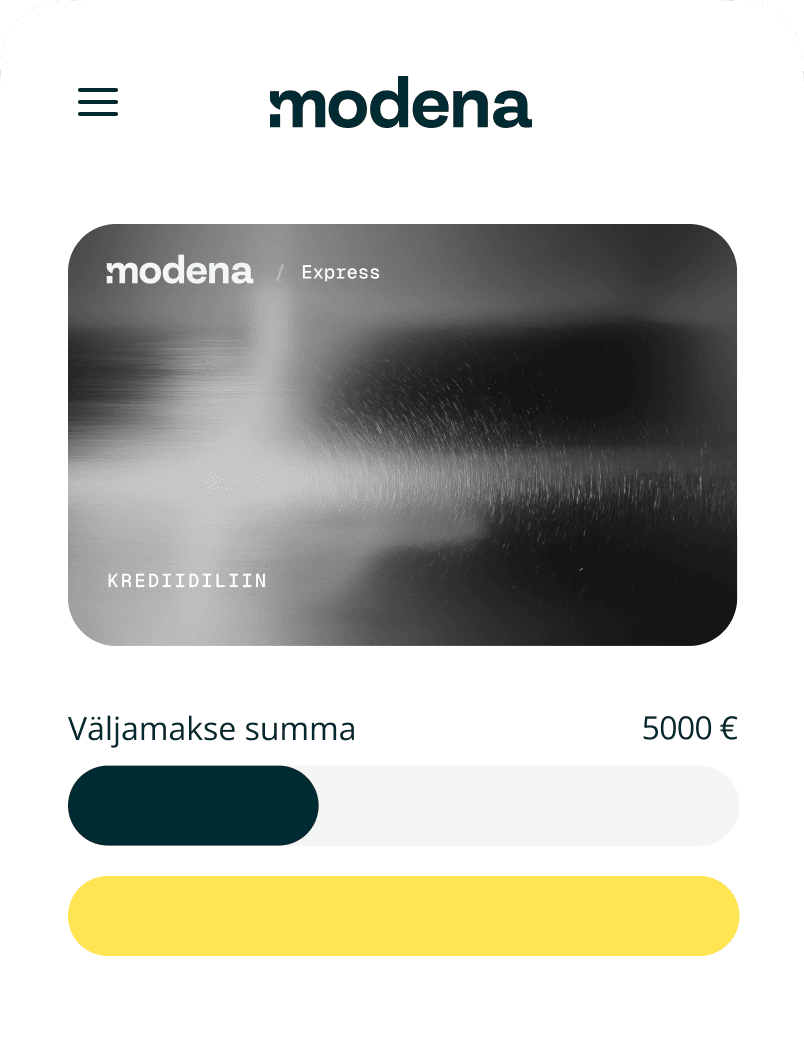 Modena express on alati sinuga!