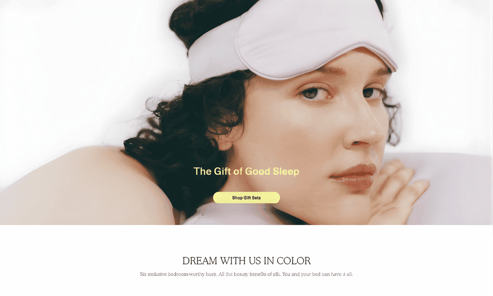 innovative sleep mask and pillow brand