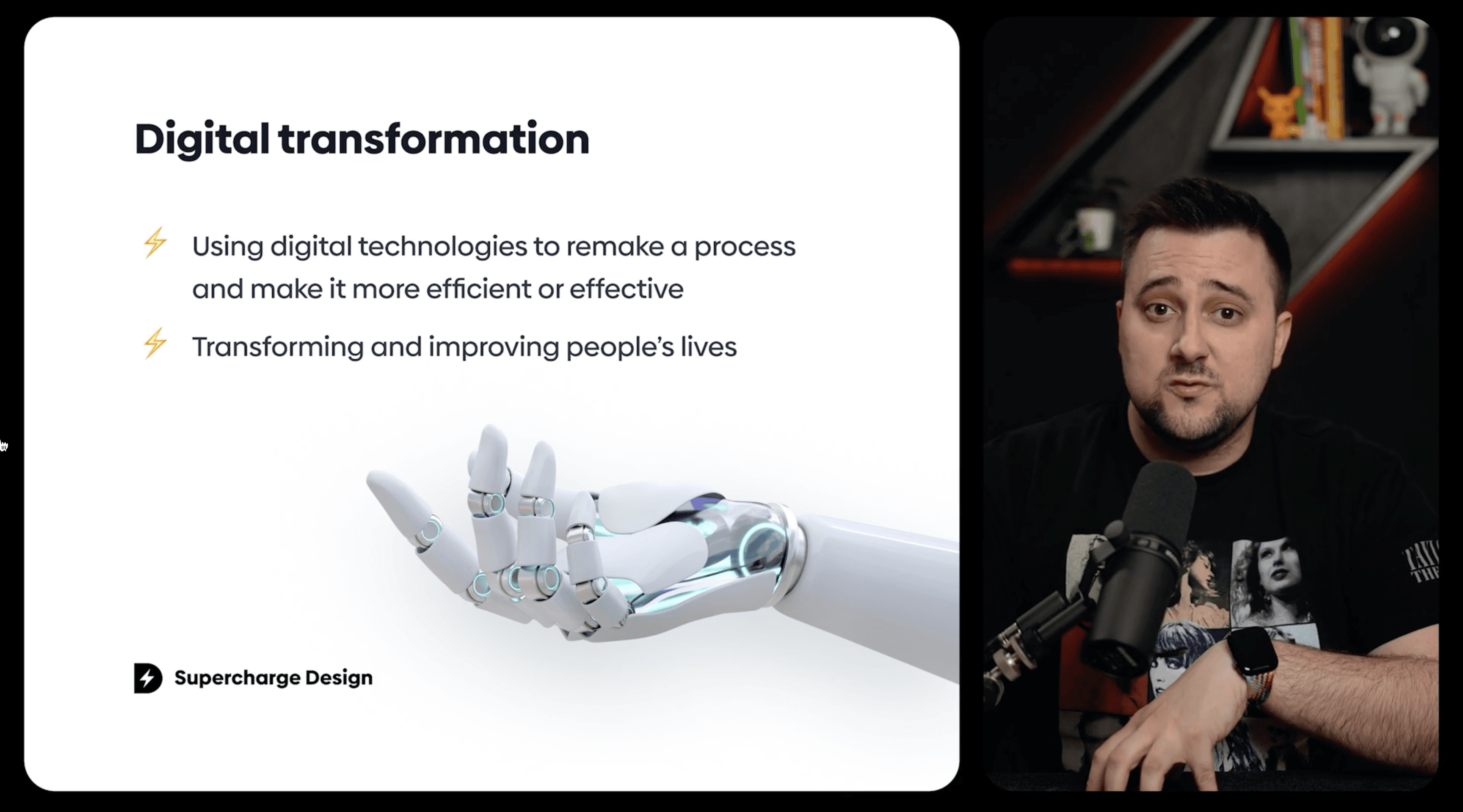 Stillshot from Supercharge Design's Figma Course with Andrija Prelec