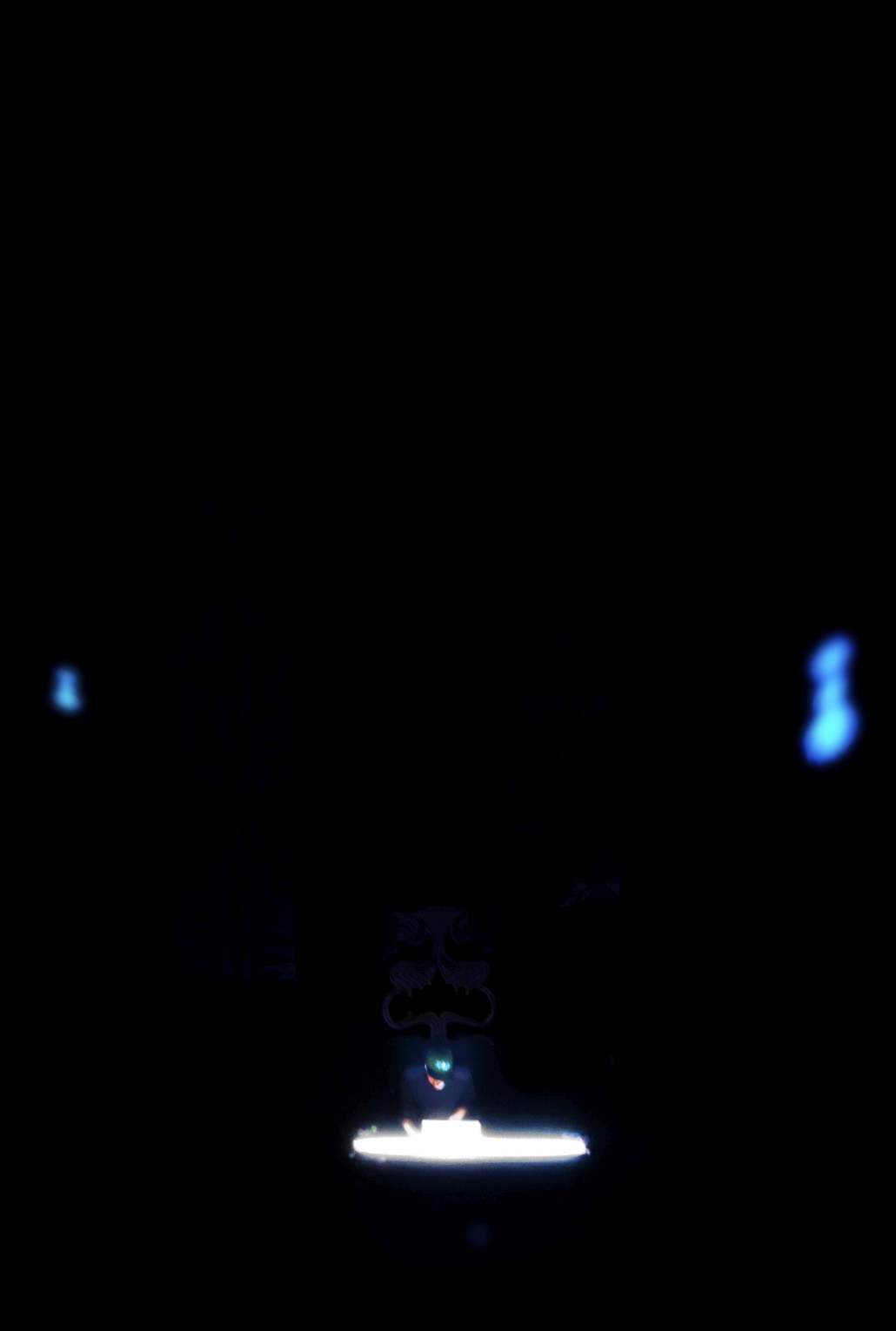Audio-visual production, dark installation