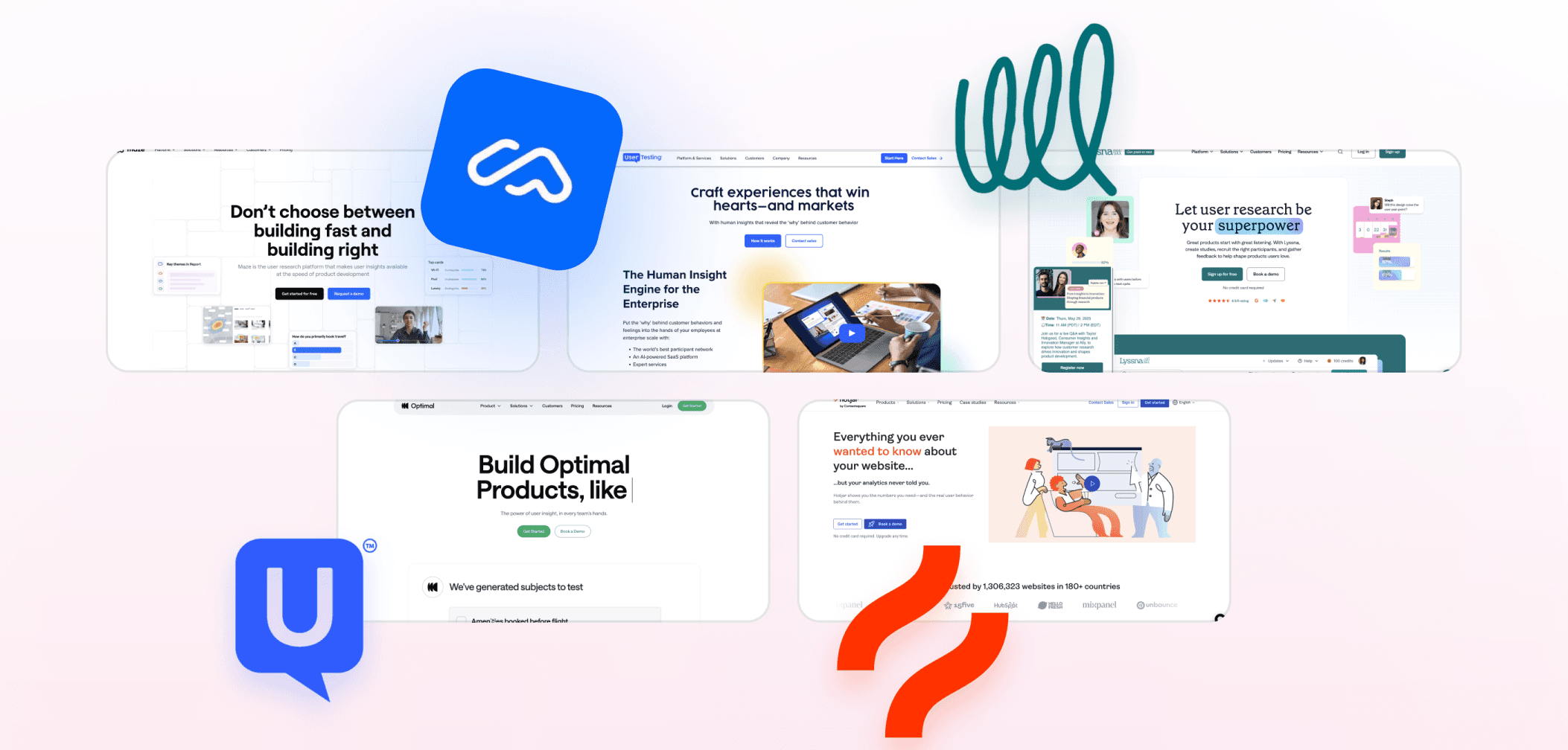 Image showing different tools you can use to test your designs.