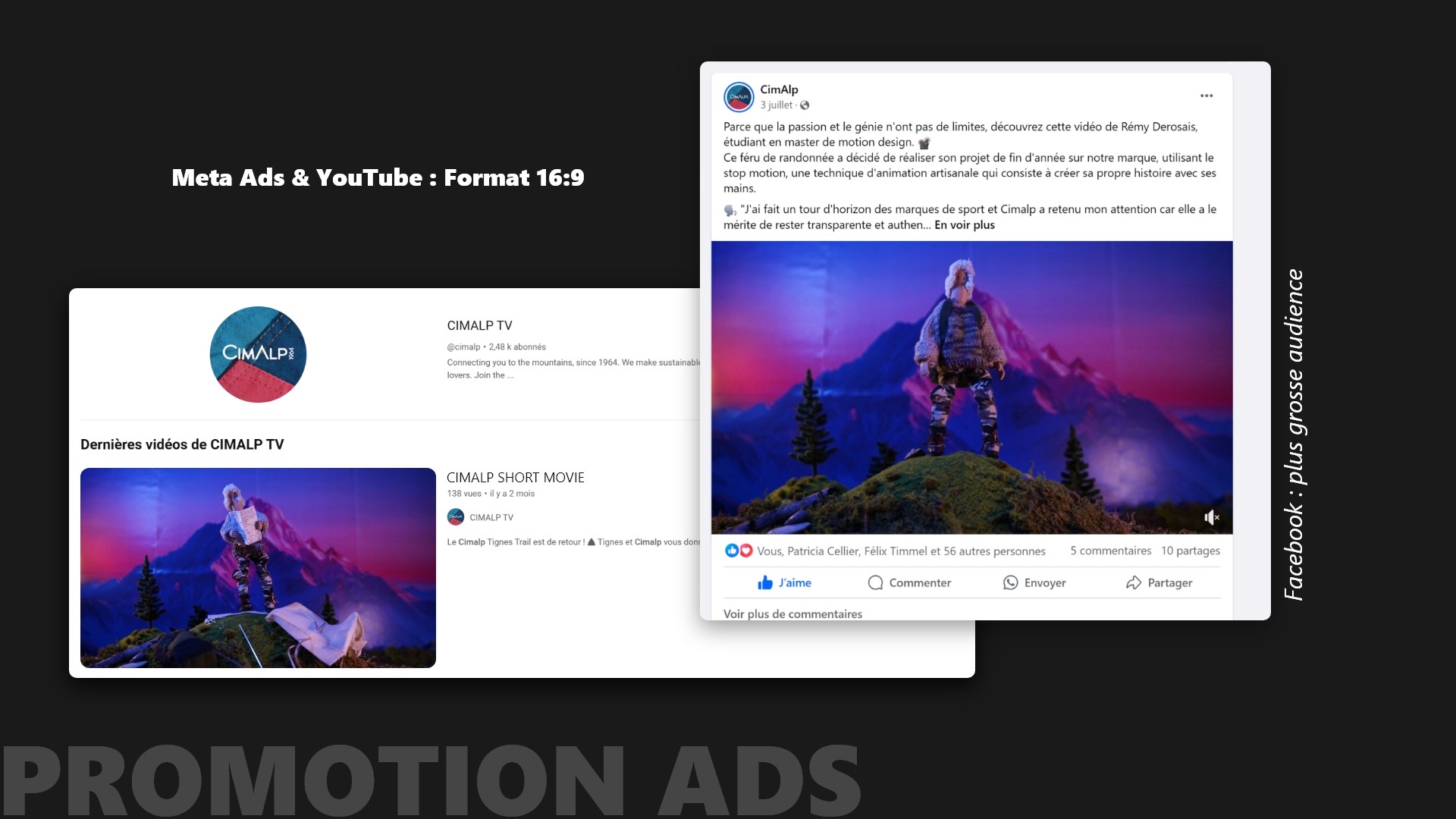Promotion de projet - Post Facebook