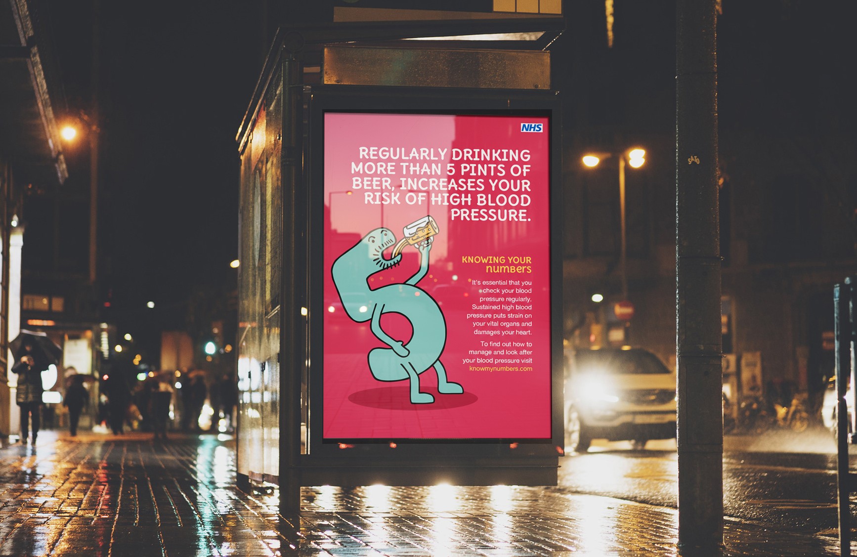 Knowing your numbers 6 sheet poster