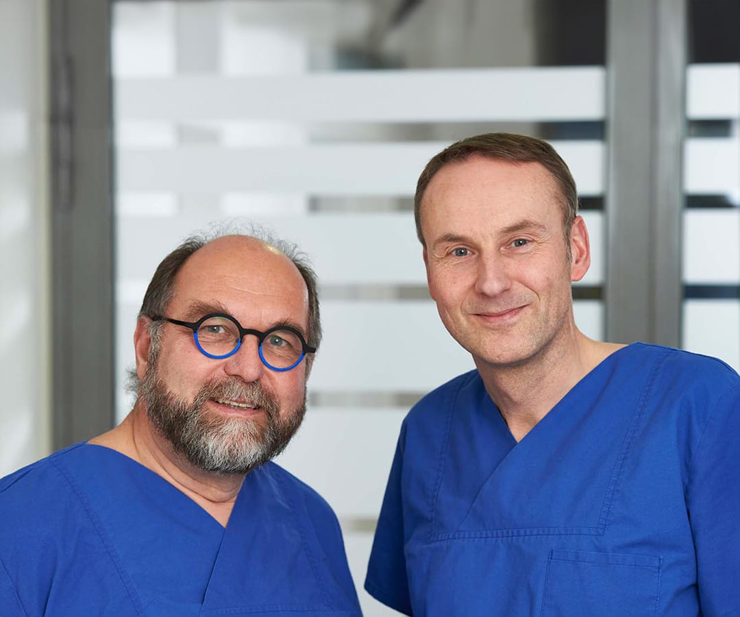 Peter Lechtenbörger zusammen mit Dr. med. Jens Kerker